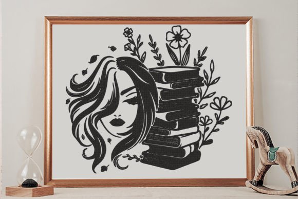Hair and Books: A Whimsical Embroidery Review