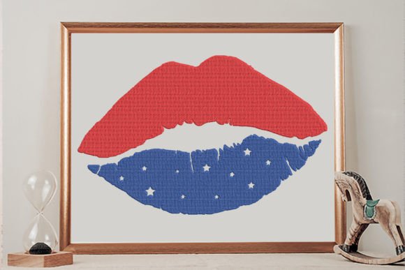 Review: American Lips, 4th of July Design for Merch