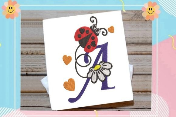 Review: Ladybug a Letter Monogram for Holiday Sales