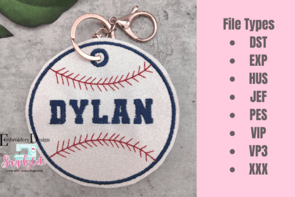 Review: Personalize Tag Baseball ITH Bag Tag