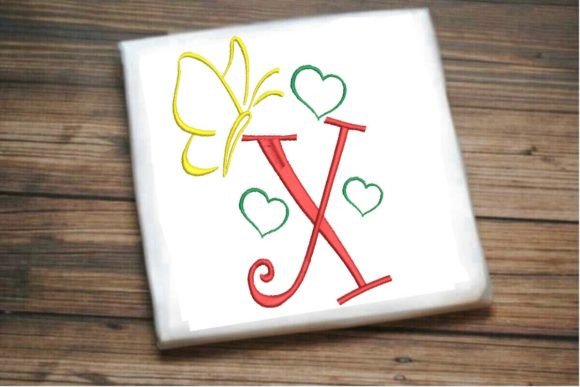 Review: X Letter Love Butterfly Monogram for Craft Fairs