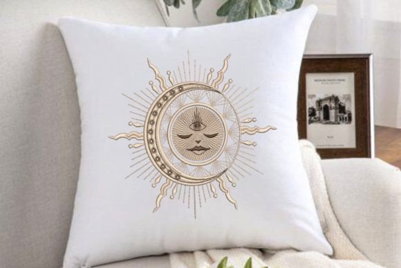 Reviewing Sun with Face Moon and Star for Brand Merch