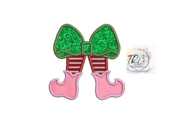 Reviewing the Elf Applique Bow Design for Holiday Sales