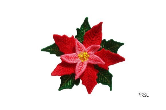 Reviewing the Poinsettia Brooch FSL for Gifts