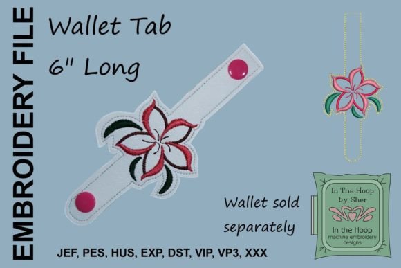 Reviewing the Swirly Flower Wallet Tab Design